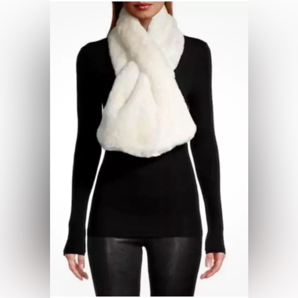 APPARIS Bambi Scarf Winter Rachel Zoe ivory - Picture 3 of 6